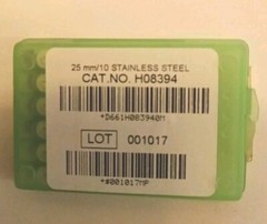 HyFlex X-file Size 10 Length 25 Mm 6 Pack Nickel Titanium Files Cat. No. H08394