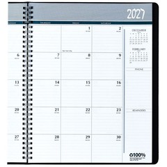 2026 & 2027 House of Doolittle 2620-02 HOD262002 2-Year Monthly Planner, 8.5×11″