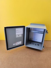 nVent Hoffman A12108CH Enclosure, Hinged Cover, Screw Clamp, 12″x10″x8″