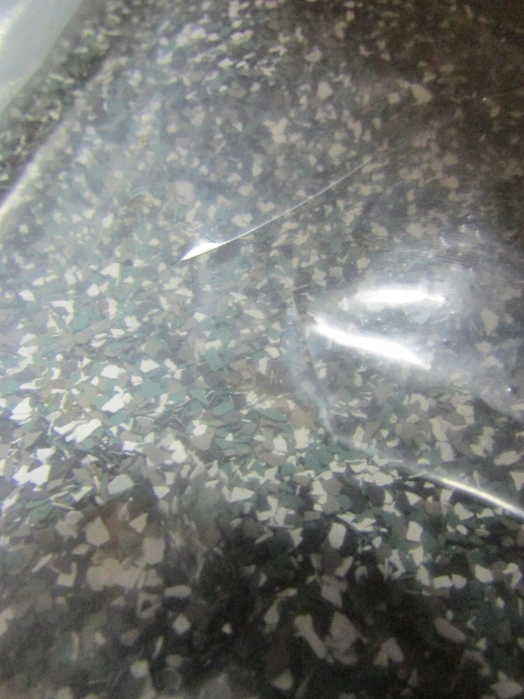 Flake Concrete Floor Garage-Decorative Floor Chips-Paint Chips 40 Lbs.