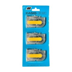 Casio IR-10F INK Ribbon Cassetes Package Of 3 For A Casio Typewriter New/Sealed