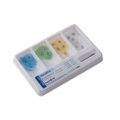 40Pcs Dental Composite Finishing Polishing Disc Kit metal bush [USA] 12/14/16mm