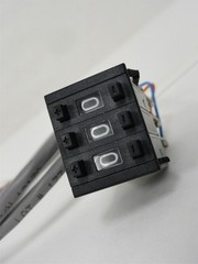 232915 New-No Box; Cherry 2970W1 Thumbwheel Switch Kit; 3 digits; 0816P