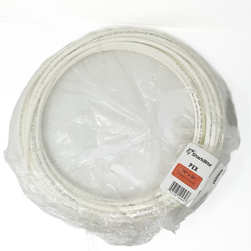 SHARKBITE 1/4″X50′ White Pex Coil