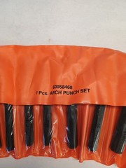 New Groz Arch Punch Set 7 pcs 3/16″ to 15/16 MSC 60058468