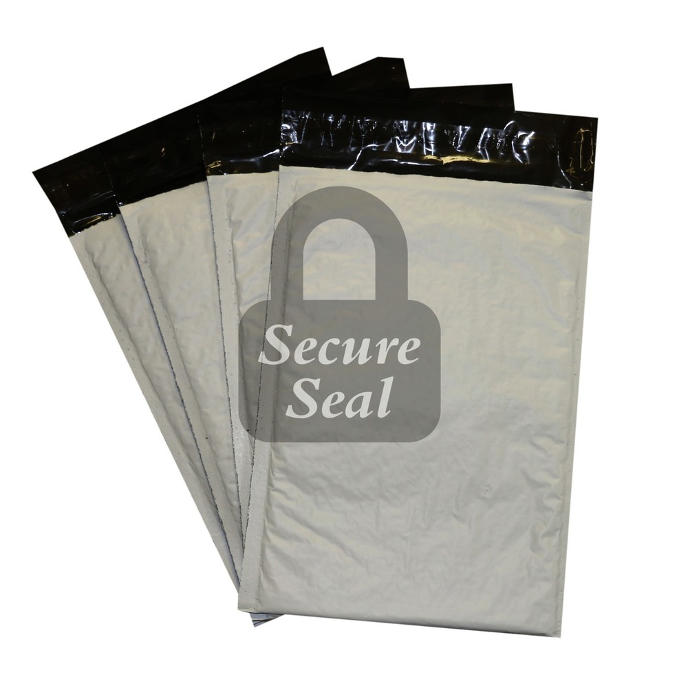 1,200 – 7.25×12 Poly Bubble Mailers Self Seal Padded Shipping Envelopes #1