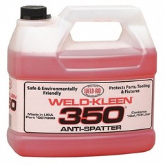 Weld-Aid 007090 Weld Kleen Anti-Splatter, 350, Bottle, 1 Gal/3.8L