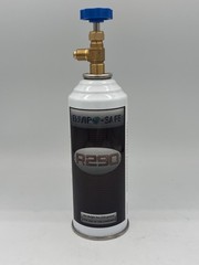 Envirosafe R290 Refrigerant, 3 cans and Brass Tap, R-290, r290