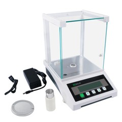 U.S. Solid 200g x 0.0001g Analytical Balance 0.1mg Digital Lab Electric Scale