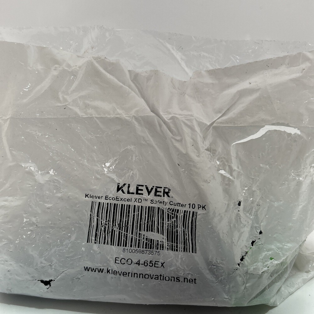 (Pack of 9) Klever 803ZU4 EcoExcel XD Safety Cutter ECO-4-65EX