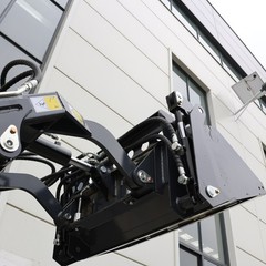Mini Skid Steer Loader 24HP 4-in-1 Bucket 3-Stage Pump Hydraulic System Pick Up