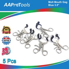 5pcs SET MOLT MOUTH GAG 3.5″ DENTAL MOUTH GAG SURGICAL INSTRUMENTS PREMIUM