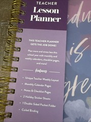 Inspired By Erin Condren Teacher Lesson Planner 12 Months-Brand New-SHIPS N 24HR