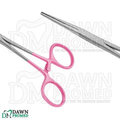 6 Pcs Kelly Hemostat Forceps 5.5″ Straight Pink Surgical Instruments Set
