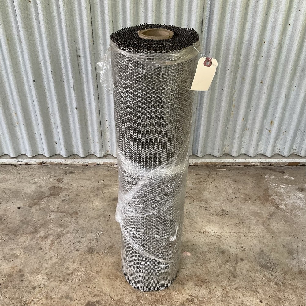 26-inch Stainless Steel Balanced Weave 0.25-inch Wire Mesh Belt 10L