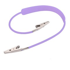 Dental Bib Clips Flexible Autoclavable Silicone Chain Patient Napkin Holder Clip