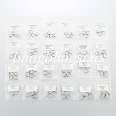 Dental Orthodontic 1st Molar Prewelded Bands 018/022 Roth/Edgewise #29-#43+ U/L