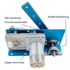 DIY Design 24V Reciprocating Swing Motor 20-120 Degrees Adjustable Speed 90rpm