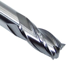 3/8″ (.3750″) 4 FLUTE END MILL HSS .750″FLUTE 2.50″ OVERALL LENGTH YG1 07055
