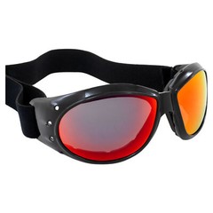 4 Pairs of Global Vision Eliminator Goggles Black Clear Smoke Yellow + Red Lens