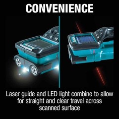 Makita DWD181ZJ 18V LXT Lithium-Ion Cordless Multi-Surface Scanner (Tool Only)