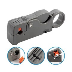 Cable Stripper Coaxial Wire Coax Stripping Tool RG6 RG11 RG58 RG59 Universal