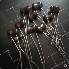 10X – 240pF @ 500V 5% SANGAMO DIP Radial SILVER MICA Capacitors RF NOS