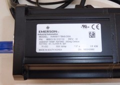 Emerson XVM-8017-TBNS-D004 600watt 3000rpm 24V Brake AC Servo Motor NEW IN BOX