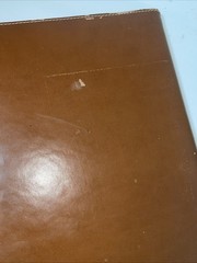 Rawlings Dodgers Leather Portfolio Notepad With Dodger Logo On Paper 🍀