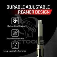 New Adjustable Hand Reamer 20 Pcs Set HV TO H16 Sizes (1/4 ” to 2.7/32″)