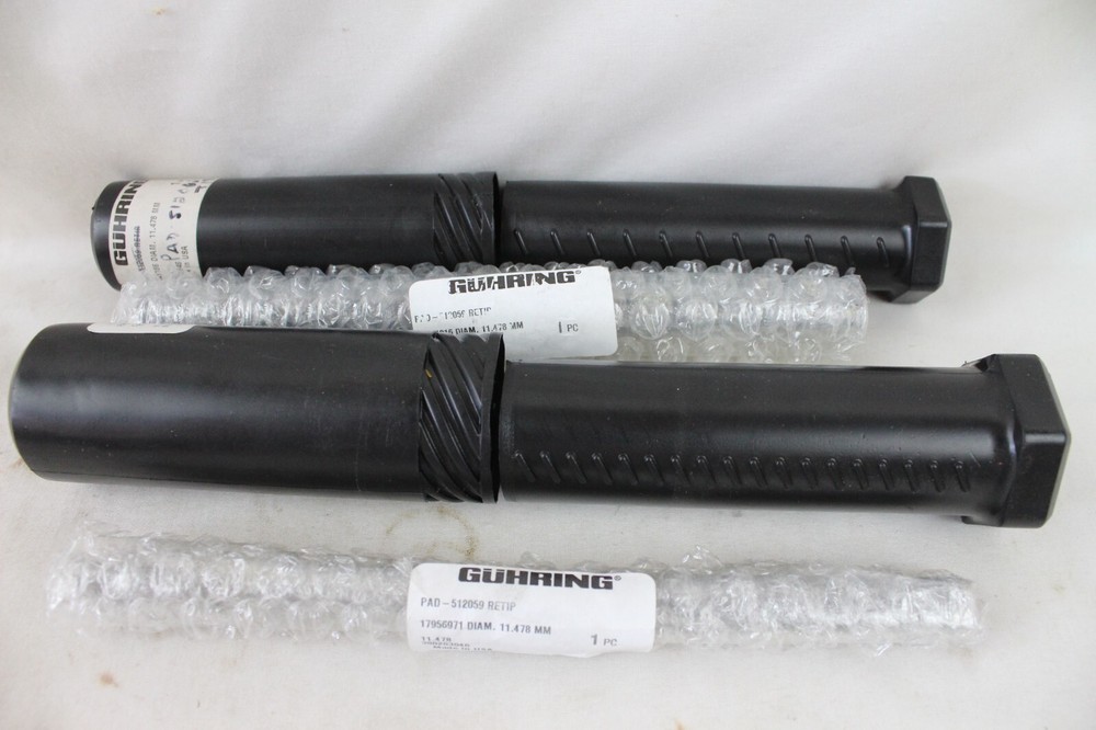 Lot of 2 Guhring 17957002 4-Point Step Carbide Reamer PAD-512059 19.22mm 255G