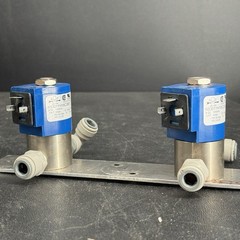 G & C Valves S30 Series S301YH16N3BE1 1/4″ NPT SS 2-Way Direct Acting Lot Of 2