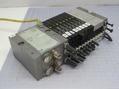 REXROTH IP 65 R480095754 0 820 062 501 SOLENOID VALVE SYSTEM 24 VDC 10 BAR T1841