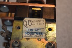 Contact Industries CT300A120R1 Contactor 17CH96-100A
