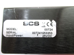 SCS 724 Workstation Monitor , # 00724. 25VDC / 25 Volt