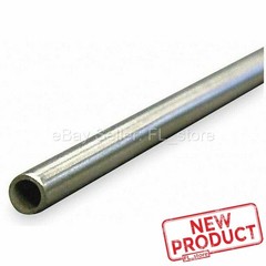 Round Aluminum Tubing 1/4″ O.D. x 6 Feet Seamless 6061-T6 0.180″ I.D. 72 Inches