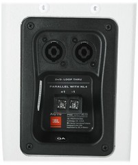 2) JBL AC16 White 6″ 640 Watt 2-Way 16 Ohm Passive Wall Mount Speakers+Crown Amp