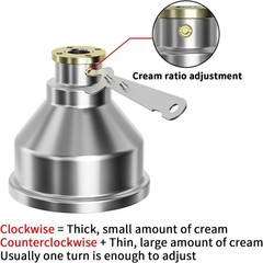 Electric Milk Cream Separator – 100L/H Cream Maker w/5L Stainless Bowl 110V 100W