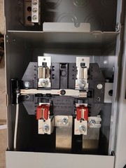 Meter Stak 4 Gang 1200a Buss 125a Ringed Power Mod W/ 5th Jaw Siemens WMM41125J