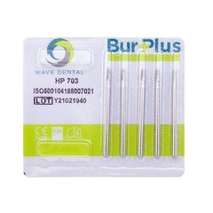 Dental Surgical Burs HP Carbides 44.5mm for Straight Handpiece Flat End Taper