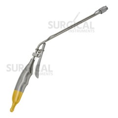 Hemorrhoid Suction Ligator Straight Angle & 100 Latex Bands Surgical Instruments