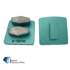 3 pack Grinding Discs for Husqvarna PG Concrete Grinder Medium Bond 120 Grit