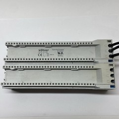 Wöhner 32432 Busbar Adapter 3-Pole 25 A 90×200 mm Mount Rails