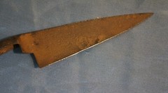 Vintage HAND SHEEP SHEARS WOOL CLIPPERS CUTTERS TOOL 13 INCHES LONG MARK-F ERES