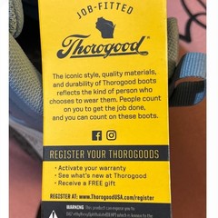 Thorogood AST Low Womens 7.5W Light Blue Composite Toe Work Shoe 509-9101 NEW