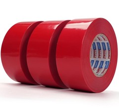 Stucco Tape 2 Inch x 60 Yards 3 Rolls UV Resistant Outdoor Masking Tape Red