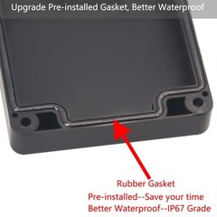 Watertight Junction Box IP67 Waterproof Electrical Project Box with 12P 15A B