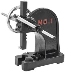 VEVOR Arbor Press 1 Ton Rivet Press Machine with Handwheel Cast Iron Assembly