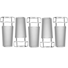 5Pcs 24/40 Glass Stopper Lab Bottle Hexagonal Hollow Plug Laboratory Glassware