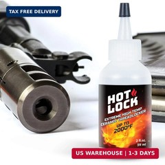 Vibra-TITE 19960 Hot-Lock Extreme High Temperature Threadlocker, Translucent